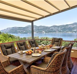 2 x 3 Bedroom Villas with Sea Views and Pools on Korcula Island, Sleeps 6 